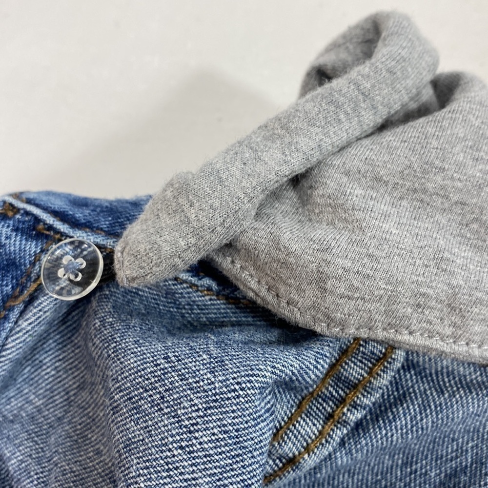 Dex distressed jeans jacket with removable hood​​​​​​​​​​​​​​​​ - Picture 9 of 11